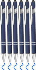 6 Pcs Blue Ink Ballpoint Pen by Lragvtbk