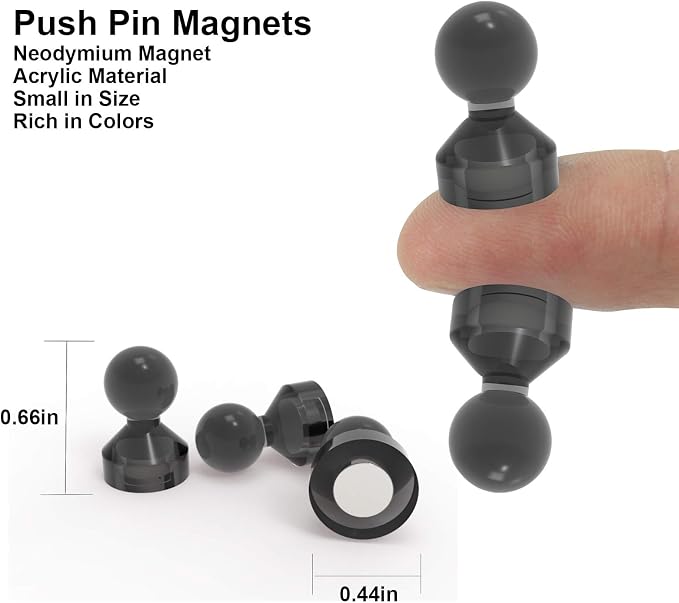 Ant Mag Magnetic Push Pins Strong Push Pin Magnets - Image 2