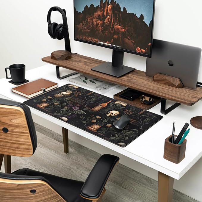 Vintage Aesthetic XL Extended Large Gaming Mouse Pad - Image 3