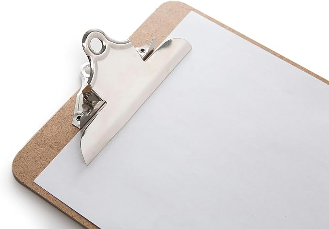 Letter Size Clipboard with Butterfly Clip - Image 2