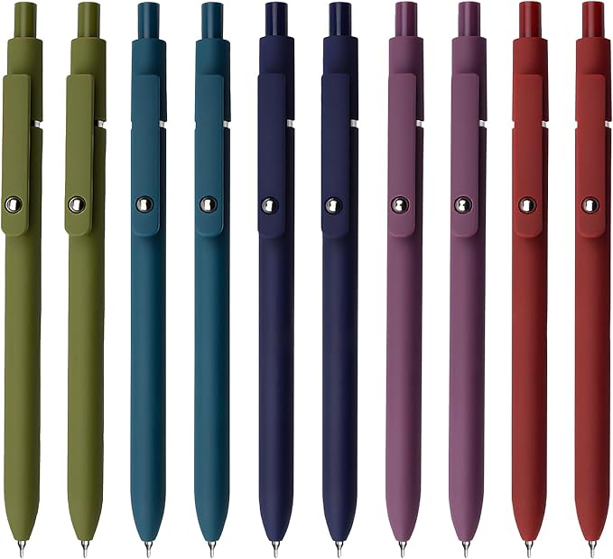 UIXJODO Gel Pens, High-End Series Metal Clip Retractable Pens by UIXJODO