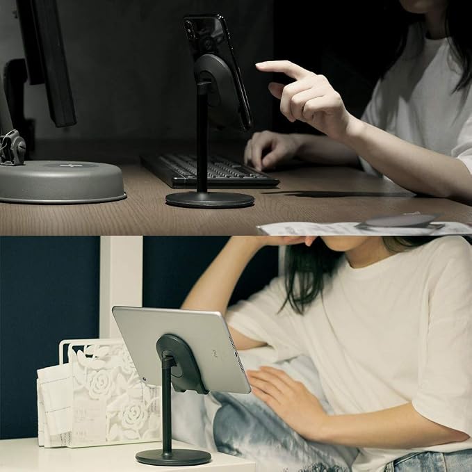 Bright Stone Phone Stand for Desk, Adjustable Cell Phone Holder for Desk - Image 2