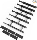 SpaceAid Bamboo Drawer Dividers by SpaceAid