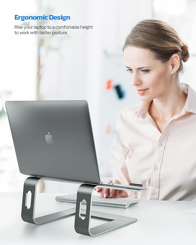 Nulaxy All-Aluminum Laptop Stand - Image 2