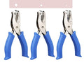 KINGSUPER 3 Pcs Single Hole Punch, 1/8”and 1/16”Small Hole Puncher by KINGSUPER