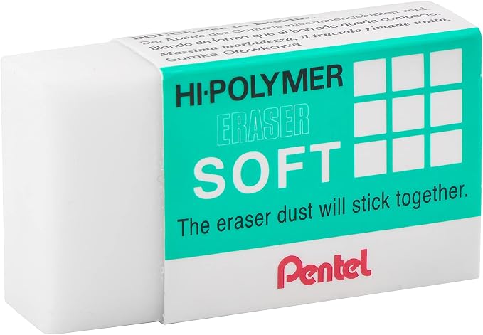 Pentel Hi-Polymer Soft Eraser - Image 2