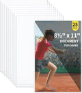 25-Pack 8.5 x 11 Inch Document-Toploaders by Unknown