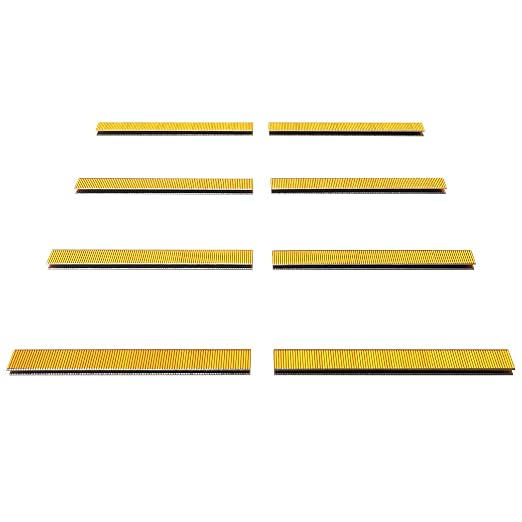 18 Gauge 1/4" Narrow Crown Staples 1/2" Leg Galvanized 5000 Pack by SimCos