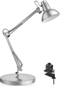 LEPOWER Metal Desk Lamp, Adjustable Goose Neck Architect Table Lamp by LEPOWER