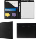 Professional Padfolio with Notepad Included | Faux Leather Portfolio Folder by Unknown