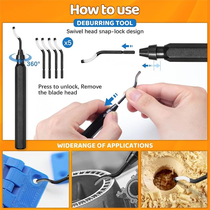 50Pcs 3D Printer Tool Kit & Accessories - Image 3