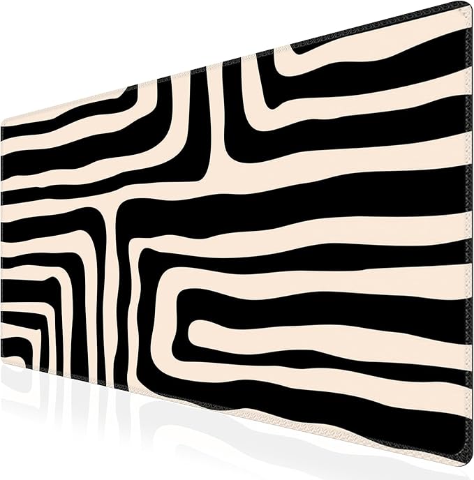 iCasso Gaming Mouse Pad, Large Stable Rubber Base Mousepad by iCasso