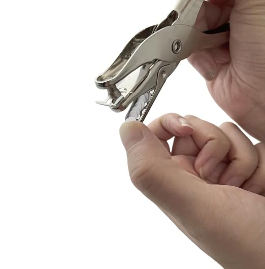 1/4 and 1/8 Inch Small Single Hole Punch Paper Hole Puncher Mini Hole Puncher - Image 4