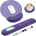 Sushret Mouse Pad and Keyboard Wrist Rest, 3-in-1 Gel Memory Foam Ergonomic by Sushret