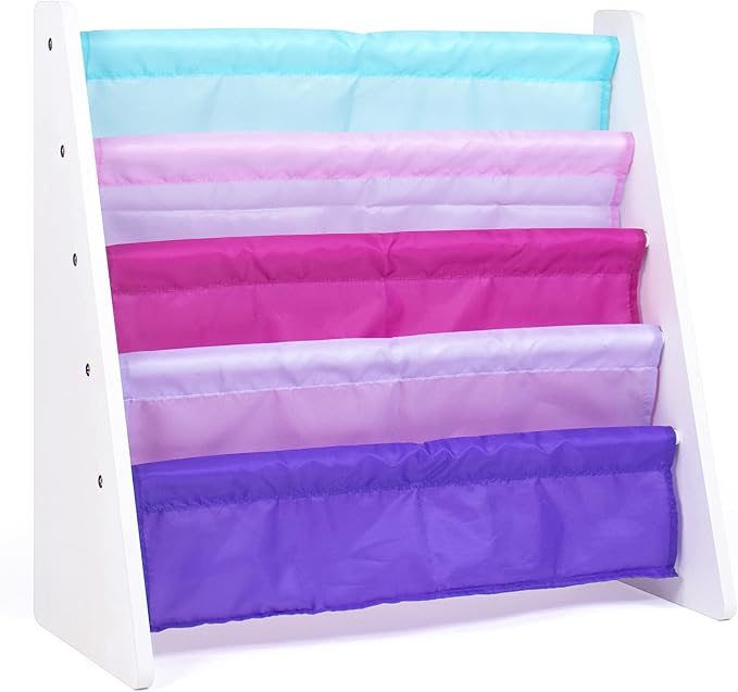 Humble Crew Kids Bookshelf, 4-Tier Front-Facing Book Display Organizer - Image 4