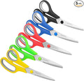 Scissors for Office, Taotree 8"Scissors All Purpose Bulk Set of 5-Pack | School by Taotree
