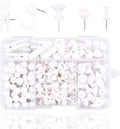 Push Pins Set, 5 Types Pushpins Thumbtacks by Vitalili
