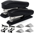 2 Pack Black Office Stapler, 25-Sheet Capacity by Unknown