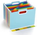 Comix Expanding File Folder, 13 Pockets Accordion File Organizer, Letter/A4 by Comix