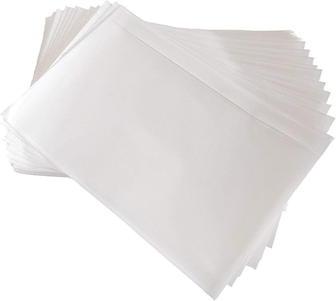 6" x 9" Clear Adhesive Packing List Envelopes Pouch Shipping Label Envelopes by RBHK