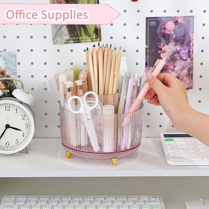 SKYDUE Rotating Pencil Pen Holder, Pen Organizer - Image 3