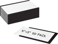 Realth C Channel Magnetic Label Holders 50 Pack 3'' x 5'' by Realth