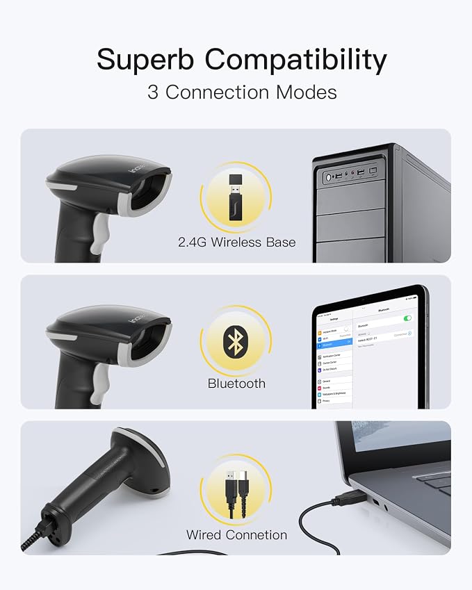 Inateck 2D Barcode Scanner - Image 4