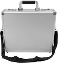 Locking Briefcase, Metal Briefcase w/Strap, Hard Aluminum Carrying Case by Unknown
