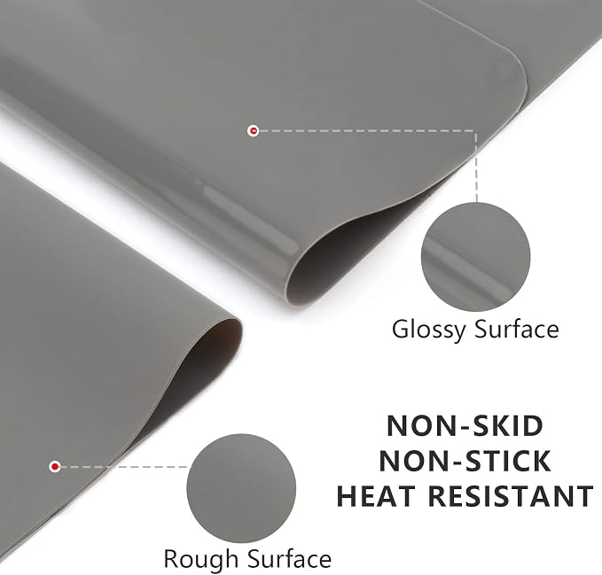 Gartful 3PCS Silicone Sheet for Crafts, Epoxy Resin, Jewelry Casting Molds - Image 3