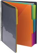 Smead Project Organizer, 24 Pockets, Tear Resistant Poly, 1/3-Cut Tabs by SMEAD
