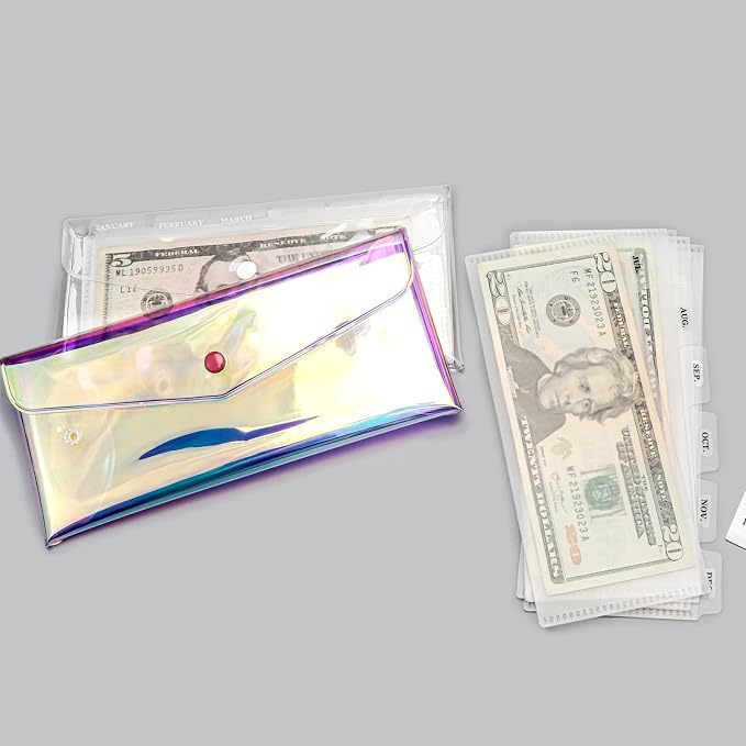 NatSumeBasics 6-Tab Cash Envelope Stuffing Wallet - Image 2