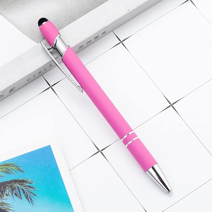 PASISIBICK 12 Pieces Pink Ballpoint Pen - Image 7