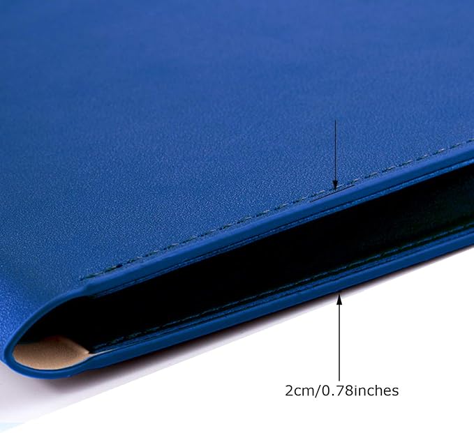 PU Leather A4 File Folder Document Holder Waterproof Portfolio Envelope Folder - Image 4