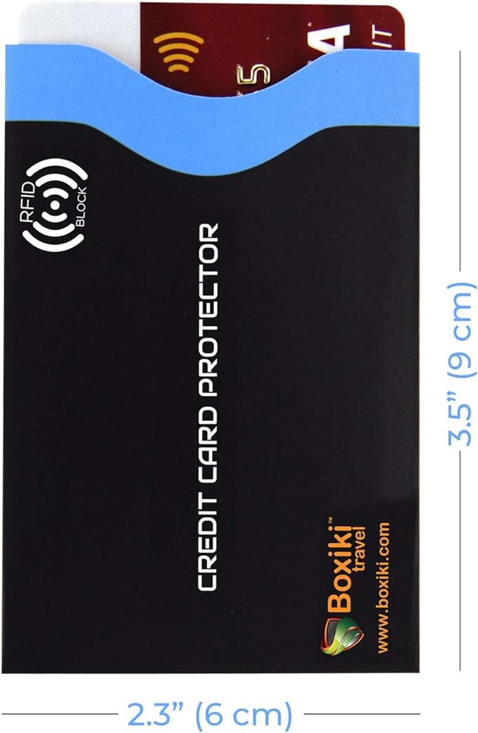 Boxiki Travel RFID Blocking Sleeves, Set - Image 3