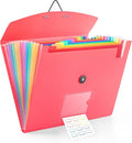 13 Pocket Accordion File Organizer by RIEJIN