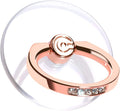 Transparent Phone Ring Holder Grip by EI+Sonador