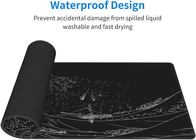 Extended Gaming Mouse Pad, Large Gaming Mouse Waterproof - Image 3