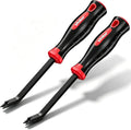 2 Pack Heavy Duty Upholstery Staple Remover Tool, Non-Slip Handle Carpet Staple by Unknown