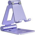 Nulaxy Dual Folding Cell Phone Stand, Fully Adjustable Foldable Desktop Phone by Nulaxy