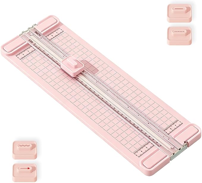 4 in 1 Craft Paper Cutter & Trimmer by PLIAVAON