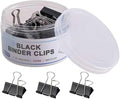 Medium Binder Clips 1.25 Inch, High Power Portable by Unknown