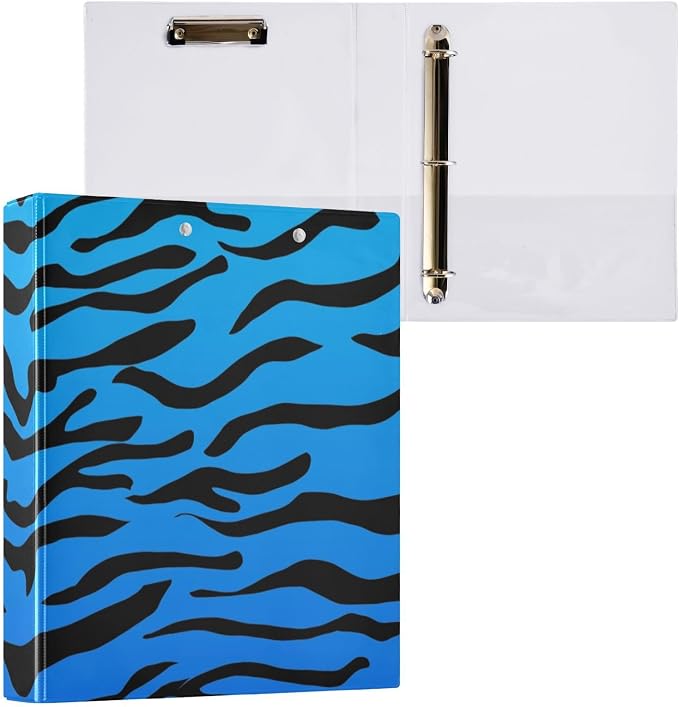 Tiger 3-Ring Binder, 1.5 Inch D-Ring Organizer Folder Clipboard Binder - Image 3