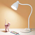 BOHON LED Desk Lamp with USB Charging Port, 3 Color Modes Dimmable, Auto by BOHON