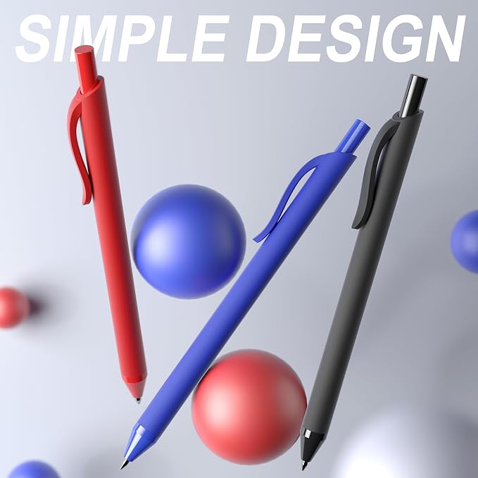 50 Pack Red Ink Pens - Image 7