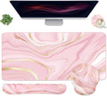 4-in-1 Gaming Mouse Pad Wrist Support Set，Desk Pad + Mouse Pad by Youarenoble