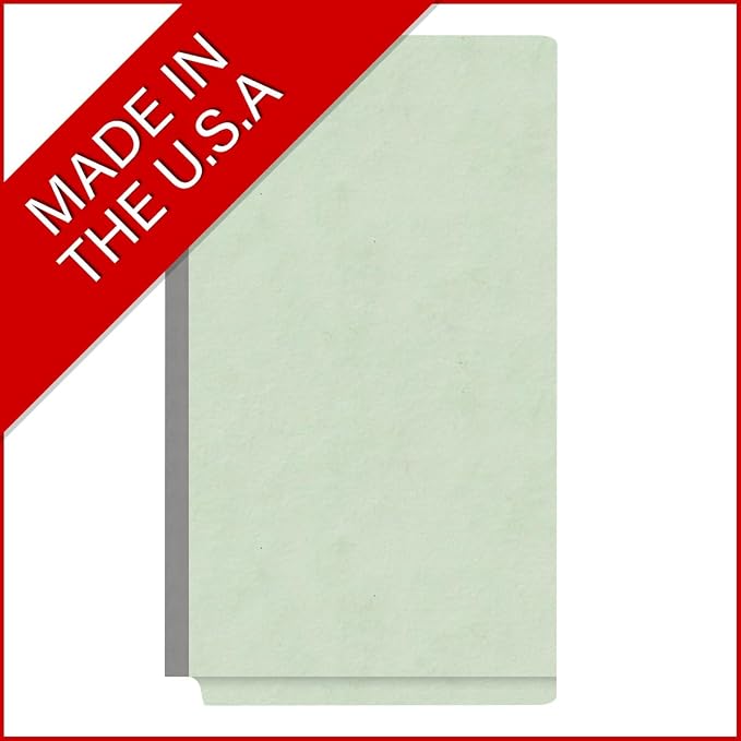 Ecom Folders End Tab Pressboard Classification Folders | Legal Size 25 Pt Stock - Image 5