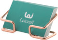 Business Card Holder for Desk, Cute Metal Card Organizers and Office Desk by Leicraft