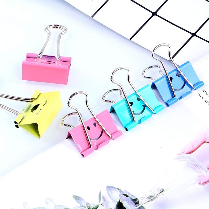 【80pack】 Binder Clips, Limque Paper Clips, Paper Clamps - Image 6