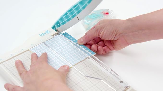 We R Memory Keepers Mini Guillotine Paper Cutter-Lilac - Image 5