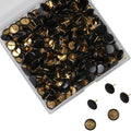 200PCS Thumb Tacks Flat Push Pins Wall Tacks Round Head Thumbtack by KAKULO